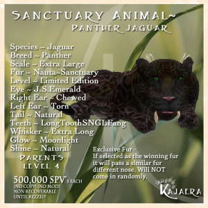 Sanctuary Panther Jag